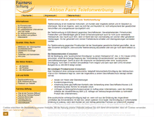 Tablet Screenshot of faire-telefonwerbung.de